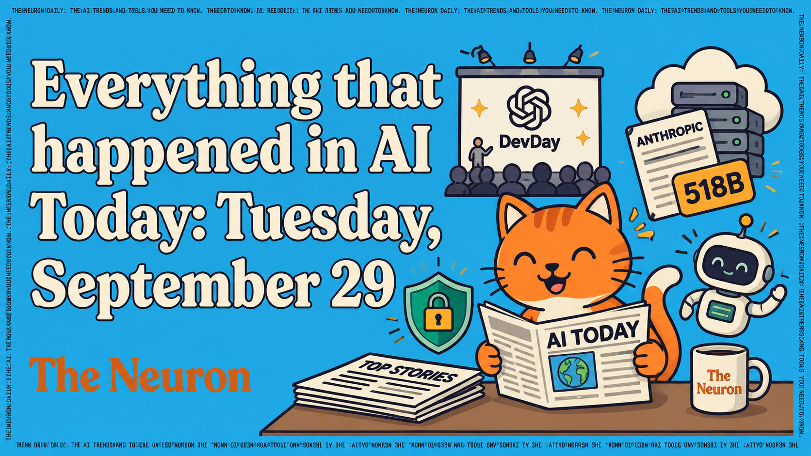 Everything that happened in AI today Tuesday September 29 2026